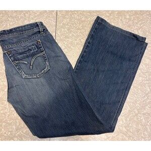 Joes Jeans Women's bootcut dark wash made in USA size 30 low rise